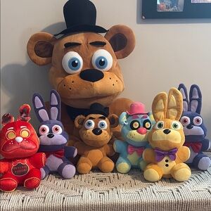 Colorful Plush Toy Collection